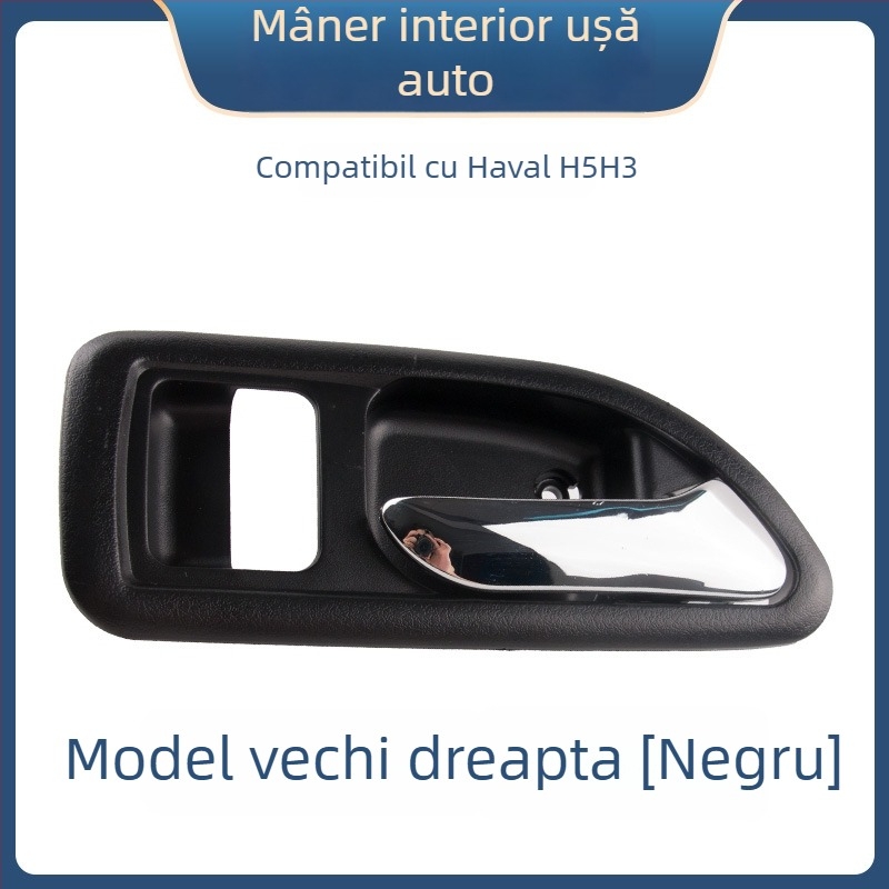 Mâner interior ușă pentru Great Wall Haval H3 și mâner interior ușă pentru ușa din față Haval H5, piese 6105100-K80 6105200-K8