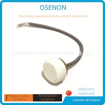 Flux de gaze ultrasonic de 200 kHz pentru conducte de gaze naturale — senzor ultrasonic și sondă transductor