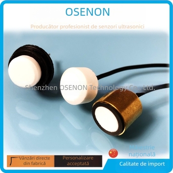 Flux de gaze ultrasonic de 200 kHz pentru conducte de gaze naturale — senzor ultrasonic și sondă transductor