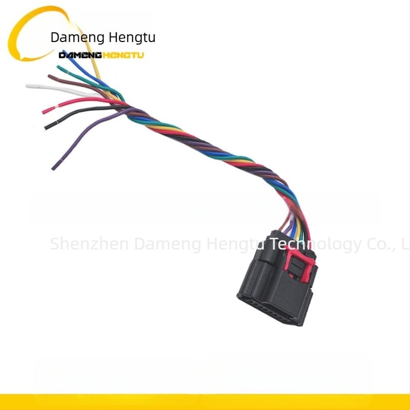 Senzor de masă a fluxului de aer – conector feminin, mufă și cablu pigtail compatibil cu Chevrolet Cadillac GMC