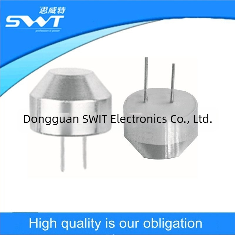 Senzor ultrasonor cu carcasă din aluminiu, senzor de distanță, transceiver integrat, 18 mm