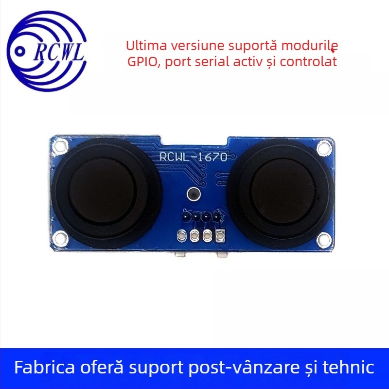RCWL-1670 Modul ultrasonic rezistent la apă, detector de locuri de parcare împărțit și ghidaj pentru parcare