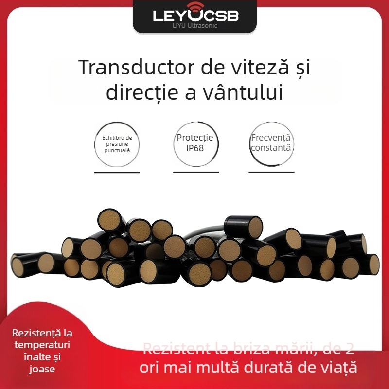 Senzor de viteză și direcție a vântului, sondă ultrasonică de distanță, transductor, controler pentru mașina de injecție, compresor de aer, modul lichid