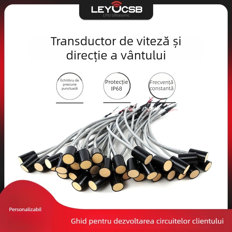 Senzor de viteză și direcție a vântului, sondă ultrasonică de distanță, transductor, controler pentru mașina de injecție, compresor de aer, modul lichid