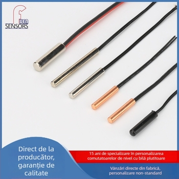 Senzor de temperatură din oțel inoxidabil cu sondă impermeabilă pentru temperaturi înalte