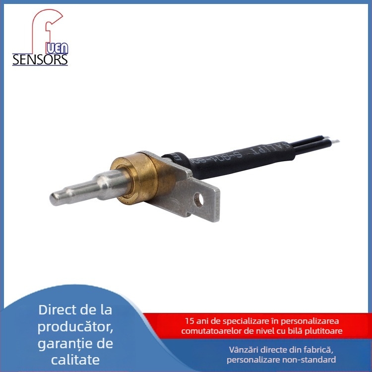Senzor de temperatură din oțel inoxidabil cu sondă impermeabilă pentru temperaturi înalte