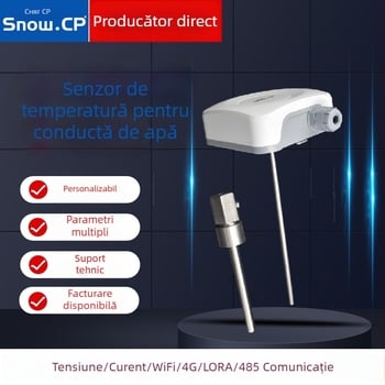 Transmițător de temperatură pentru conducte de apă și senzor de temperatură de înaltă precizie