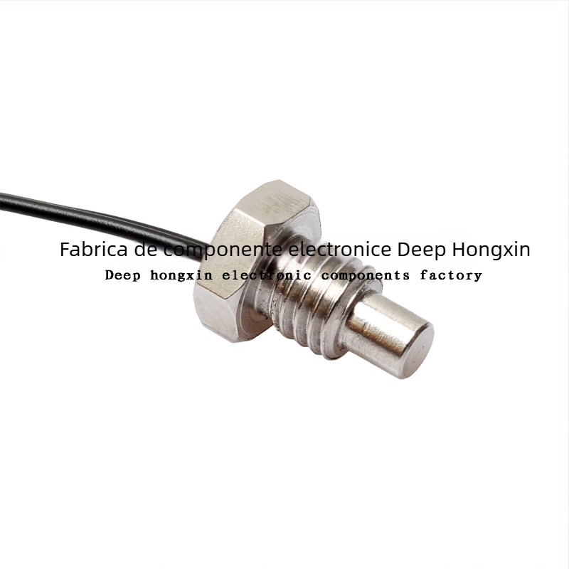 Hongxin NRS Senzor de temperatură NTC-10K3435, din oțel inoxidabil, cu filet M8, precizie înaltă