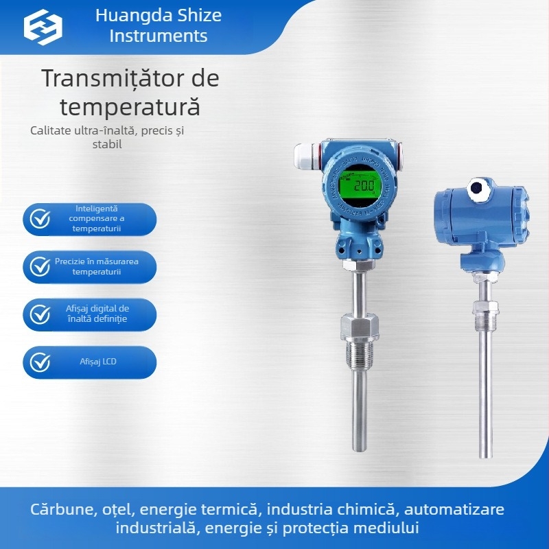 SBWZP transmițător de temperatură digital inteligent integrat, cu afișaj, RTD protejat la explozie, ieșire 4-20 mA
