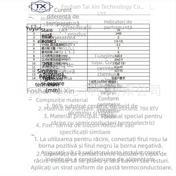 30x6x3 placă de răcire cu semiconductori pentru dispozitive de înfrumusețare – echipament de epilare