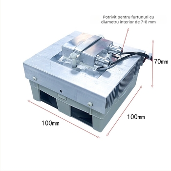 Răcitor de apă mic cu răcire pe bază de semiconductori, 5-10 L, sistem de circulație a răcirii