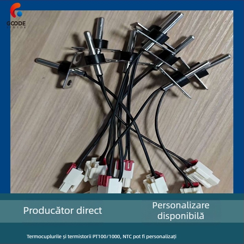 Senzor de temperatură NTC cu carcasă din plastic pentru temperatura apei, mașini de spălat și uscătoare