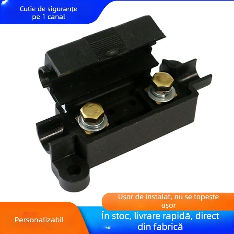 BX20111 Cutie de relee pentru vehicule cu energie nouă, suport pentru siguranțe 10-50A