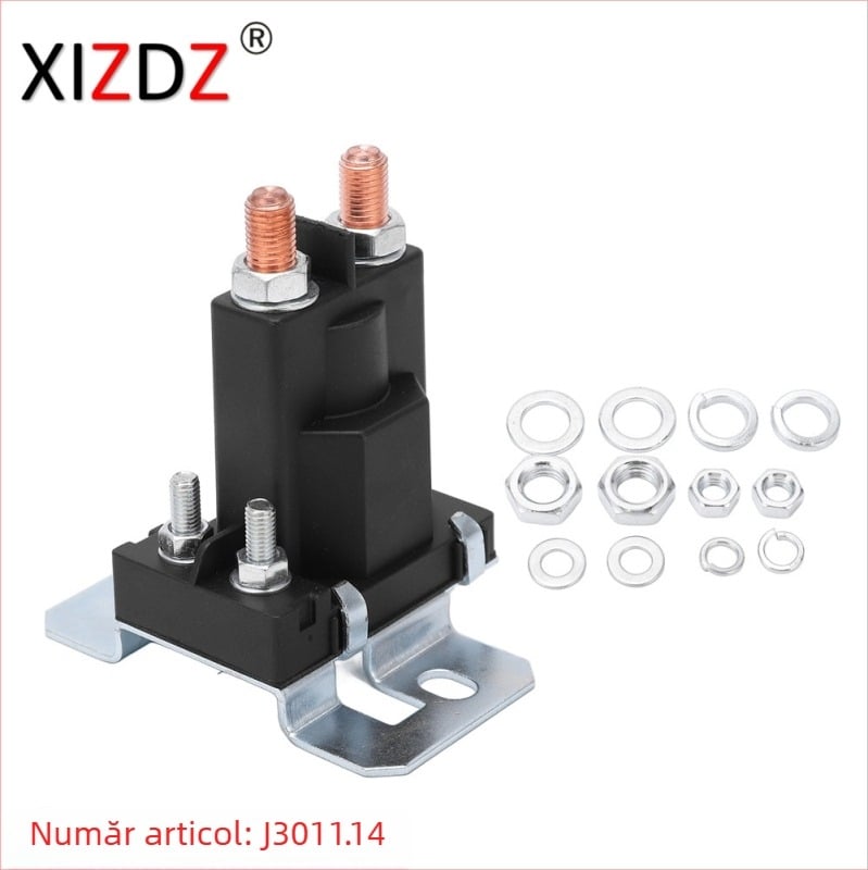 3011.14 12V 500A DC releu de pornire auto modificat, întrerupător electromagnetic de înaltă putere