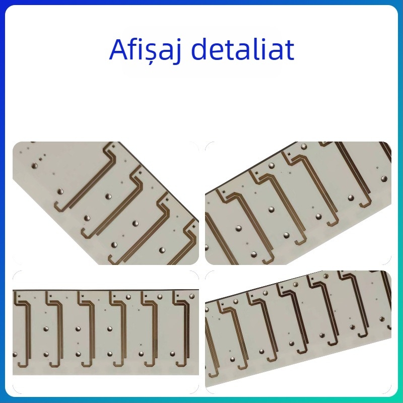 R4350B placă PCB de înaltă frecvență, cu două straturi, substrat din cupru, rășină epoxidică, placă prototip back-drilled