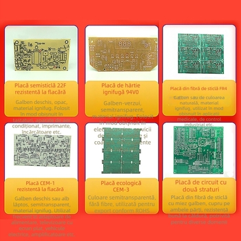 ZT01 PCB: plăci de circuite din cupru cu un singur strat și cu două straturi pentru surse de alimentare cu comutare