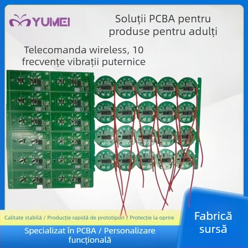 Plăci electronice pentru jucării sexuale pentru adulți, controlate prin aplicație — proiectare și producție PCBA