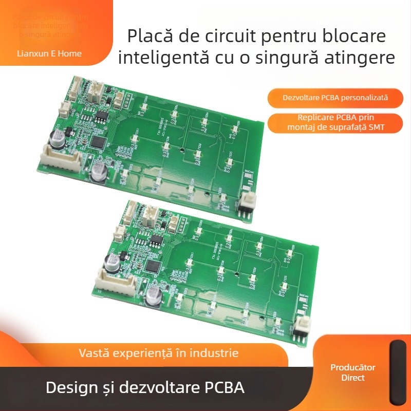 PBCA placă de circuite pentru lacăt inteligent — placă de control de deblocare pentru dezvoltare, cu suport pentru mai multe module