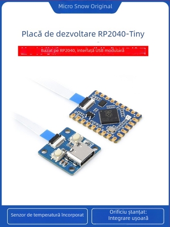 PHINK RP2040-Tiny placă de dezvoltare cu interfață USB separată, RP2040-Zero, Raspberry Pi Pico