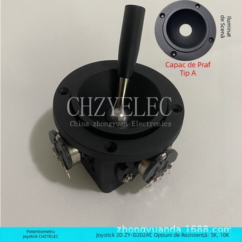 CHZYELEC ZY-D202AT-R4 potențiometru rocker 2D fără resetare pentru controlul iluminatului de pe scenă