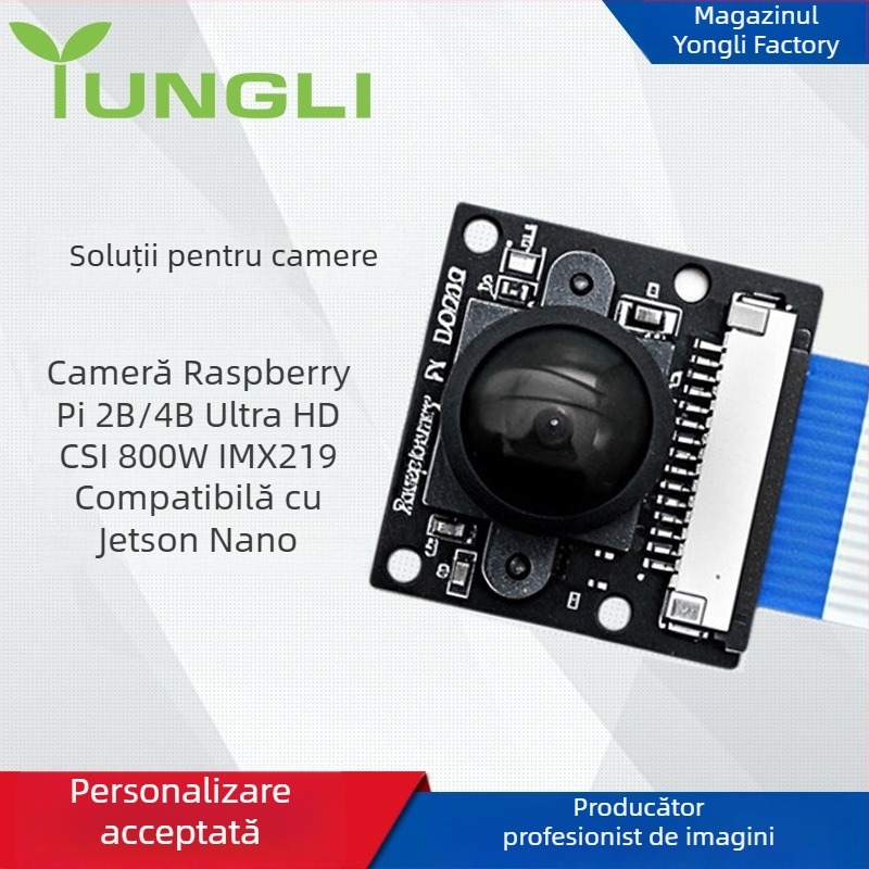 Modul de cameră Raspberry Pi IMX219 8 MP, unghi larg, compatibil cu Jetson Nano modul industrial