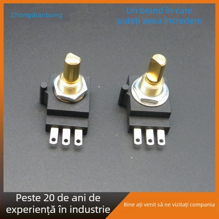 RV169 senzor fără contact, potențiometru digital, durată lungă de viață, senzor de deplasare unghiulară cu efect Hall, precizie înaltă