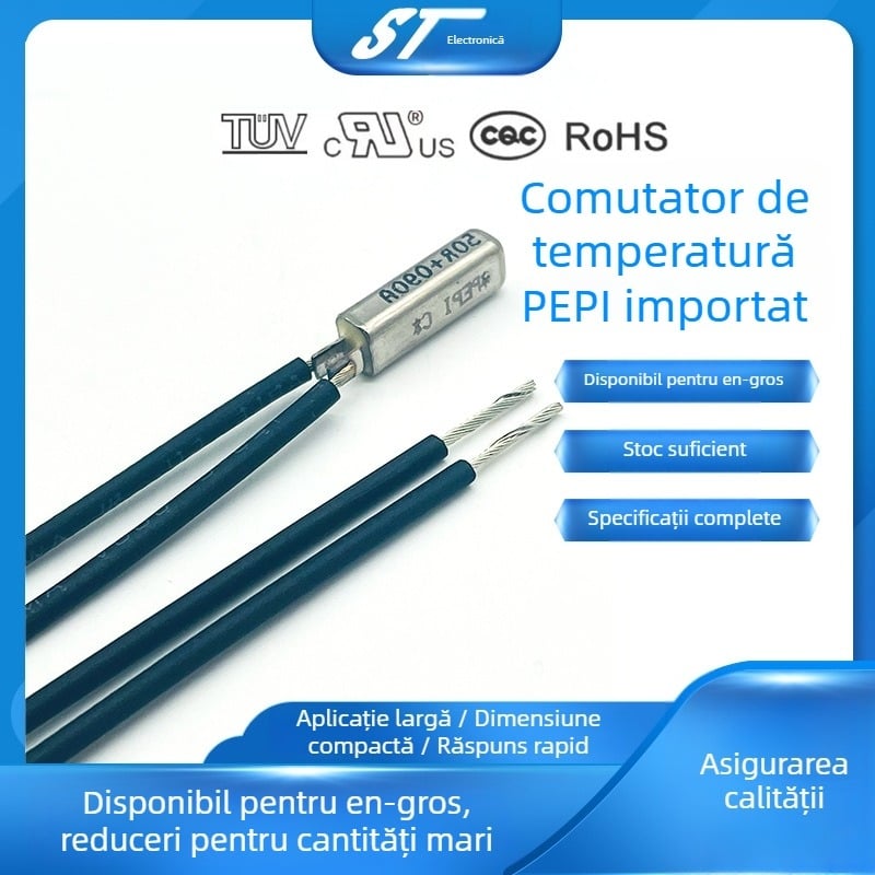 PEPI 50R+090A întrerupător de temperatură, protecție termică, dispozitiv de protecție a circuitului electronic, întrerupător de control al temperaturii