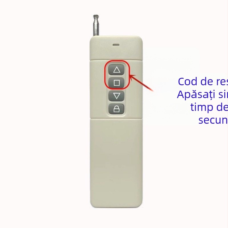 Telecomandă 433MHz pentru rulouri electrice de ușă 430/315/418MHz Copiere