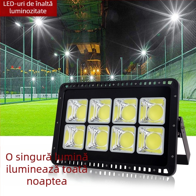 Proiector LED exterior, rezistent la apă, cu putere înaltă 100W/200W/400W, pentru spațiu pătrat