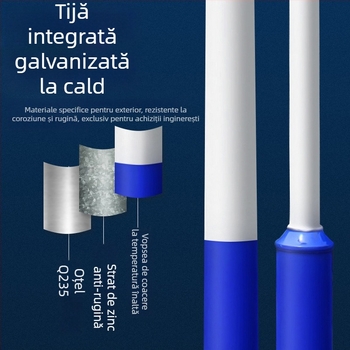 Lampa stradală LED alimentată la rețea, înălțime 6–8 m, lampă exterioară de înaltă putere pentru proiecte rurale și autostrăzi