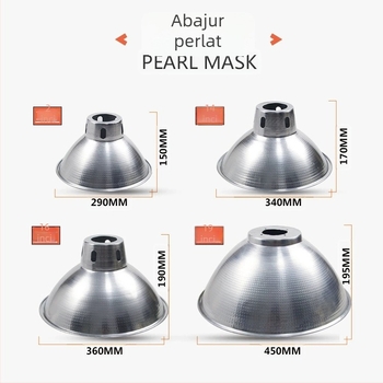 Abajur din aluminiu cu reflector pentru iluminat industrial LED