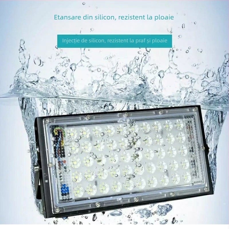Proiector LED exterior 50W – iluminare puternică
