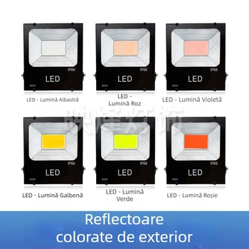 Lumină LED pentru copac, proiector exterior impermeabil, iluminare peisaj multicoloră