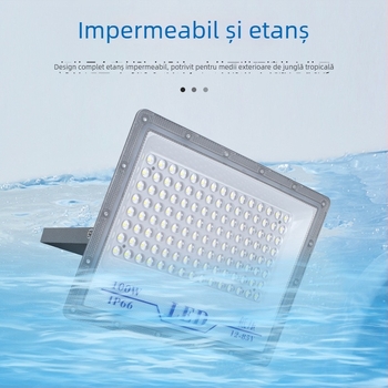 Proiector LED pentru joasă tensiune 12–85V AC/DC, exterior, clasă marină, IP66