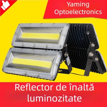 LED proiector exterior rezistent la explozie, impermeabil, 50/150 W, iluminare publicitară cu înaltă intensitate, 100 W, carcasă din aluminiu, IP65, 220 V
