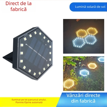 Lămpi solare subterane LED modulare, pentru montare pe perete, trepte, garduri și gazon