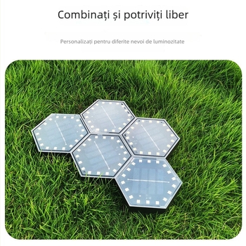 Lămpi solare subterane LED modulare, pentru montare pe perete, trepte, garduri și gazon