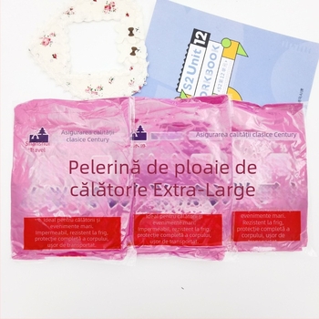 Poncă de ploaie pentru drumeții în aer liber, mărime extra-large, pentru o persoană