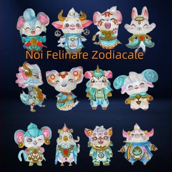 Fenar LED cu cele 12 zodii pentru parcuri și piețe – felinare decorative cu animale, iluminare de noapte, design creativ