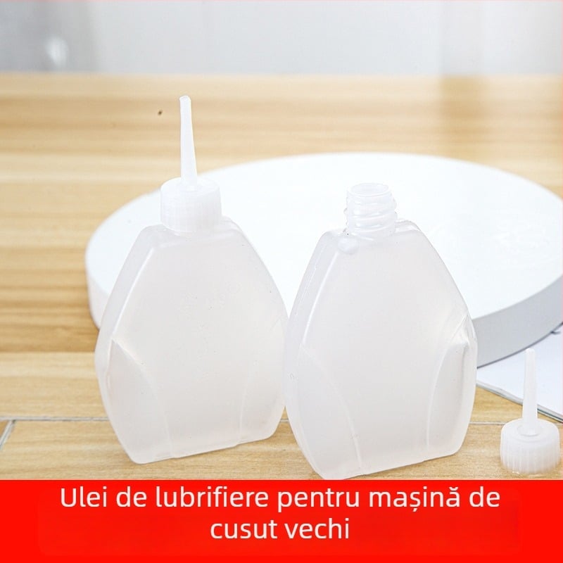 Ulei pentru mașini de cusut, recipient mare pentru uz casnic, lubrifiant anti-rugină pentru piese mecanice: lanțuri, rulmenți, lacăte de ușă și aparate de tuns păr
