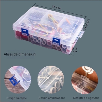 Set de cusut pentru uz casnic, cu motive dragon și phoenix pentru nuntă, cutie cadou premium, portabil