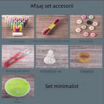 Set de cusut pentru uz casnic, cu motive dragon și phoenix pentru nuntă, cutie cadou premium, portabil