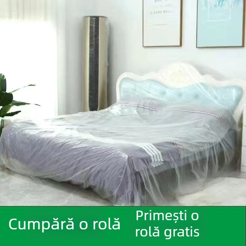 Husă de praf și folie protectoare pentru mobilier, canapea și pat