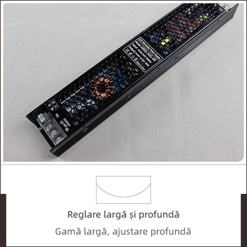 DALI 0-10V LED magnetic pe șină, reglabilă, cu driver pentru tensiune constantă, 48V 150W