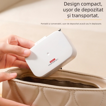 Cutie magnetică de cusut portabilă, kit de cusut de înaltă calitate, cu ace și ață pentru cusut manual, pentru călătorii, cămine studențești sau utilizare acasă