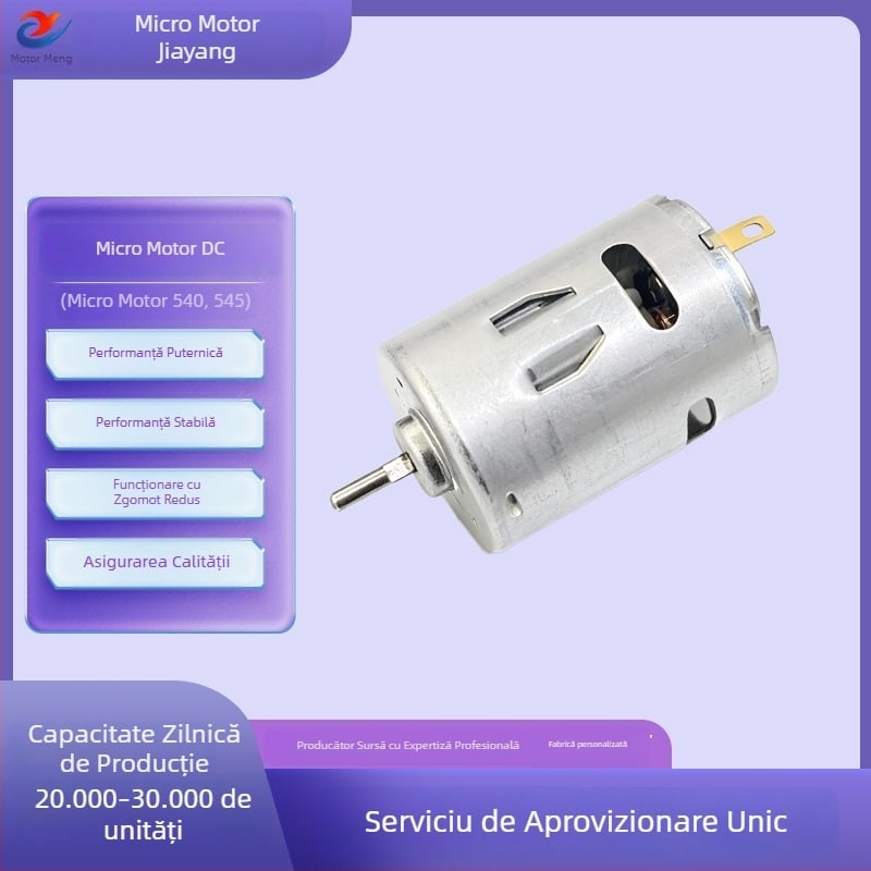 Motor 545 cu canelură pentru unelte electrice: motor vibrator, pompă de apă, masaj, motor pentru mașinuță