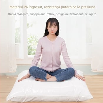 Saci transparente de vid personalizabili pentru pătură și haine, capacitate mare, sigilate