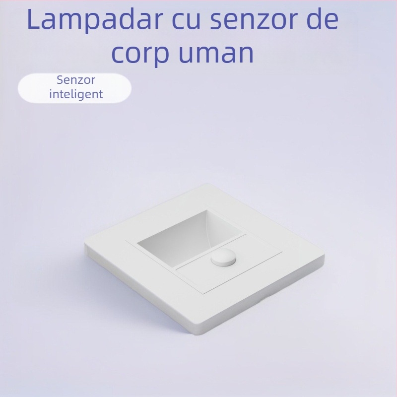 Carcasă cu control al luminii Type 86, pentru uz casnic, lampă de perete pentru hol și scară, cu senzor LED