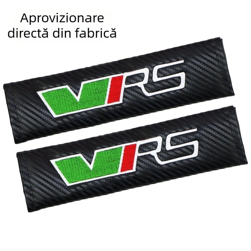 Set de perne pentru umăr pentru centura auto din fibră de carbon (pereche)
