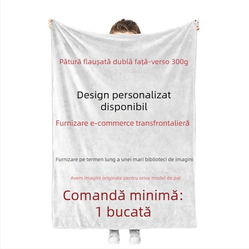 Nievia pătură din flanel cu imprimare digitală la comandă, design personalizat, geometric, pentru toate anotimpurile, stil modern simplu